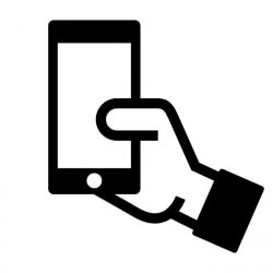 スマホで登録できます